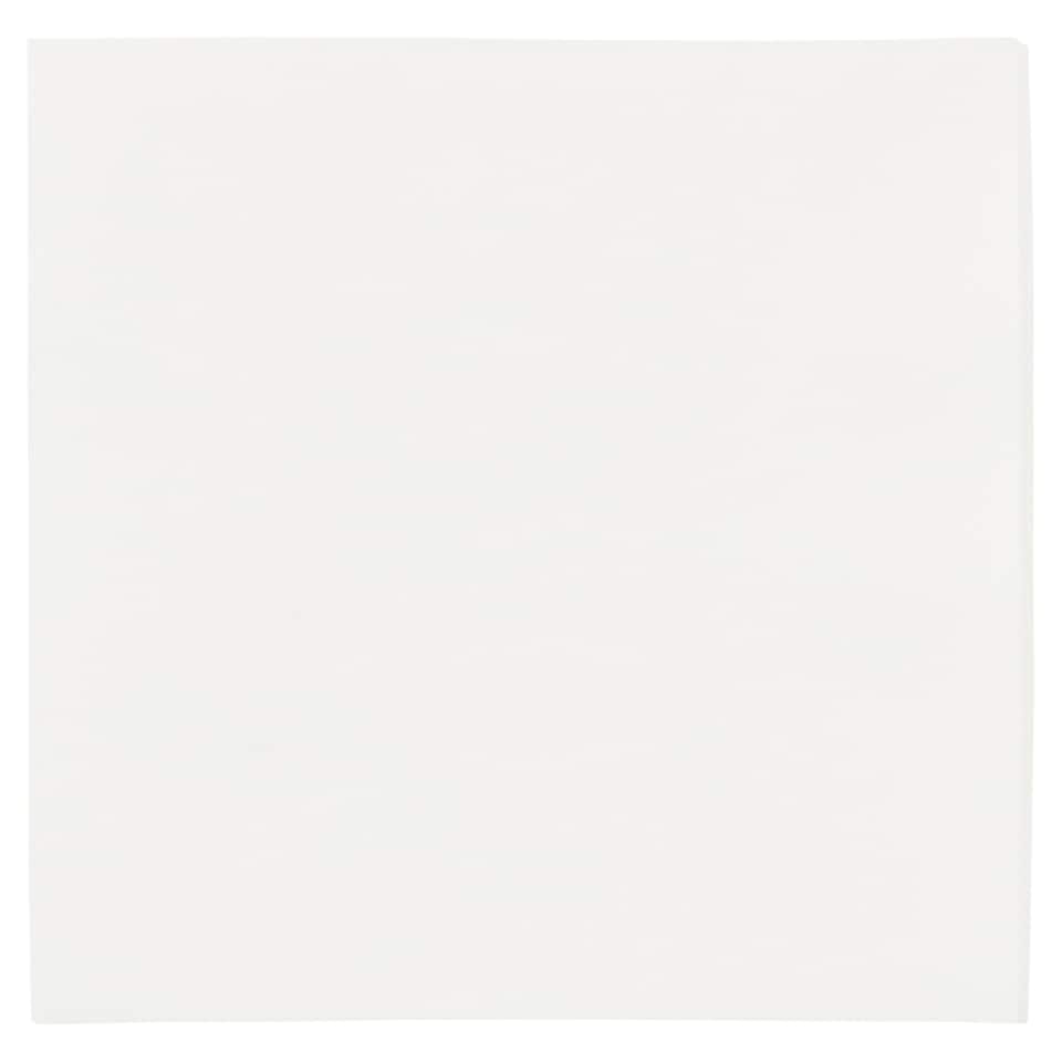 Tesco Napkins White 33Cm 2Ply 50 Pack