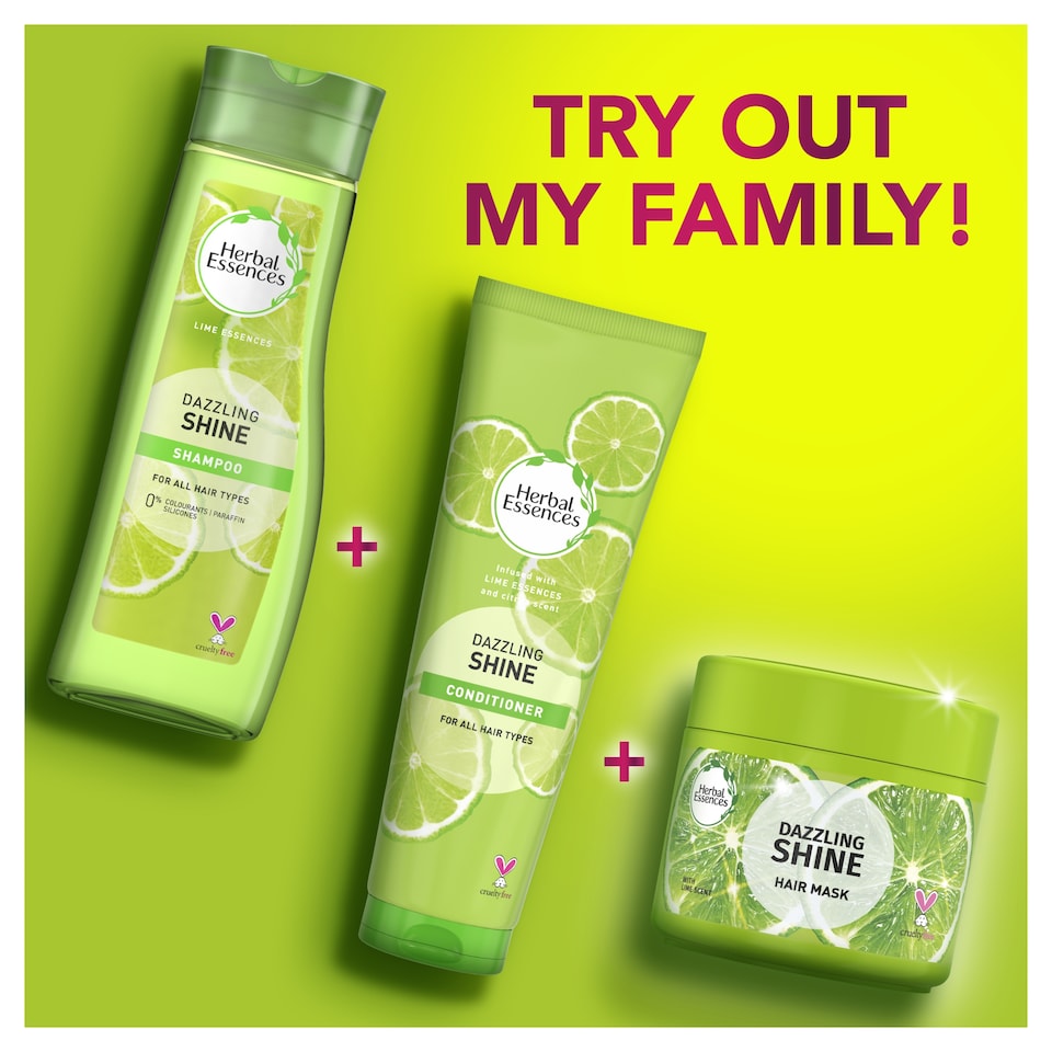 image 1 of Herbal Essences Dazzling Shine Hair Conditioner400ml