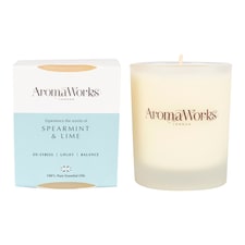 Aromaworks Spearmint & Lime Candle 220g