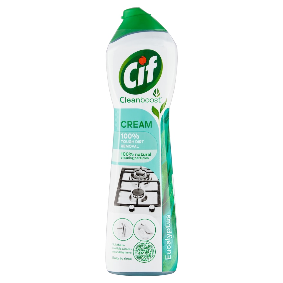 image 1 of Cif Cream Eucalyptus Abrasive Cleaner 500ml