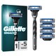 Obrázek 1 pro produkt Gillette Mach3 Pánský Holicí Strojek, 1 Holicí Strojek Gillette S 3 Břity