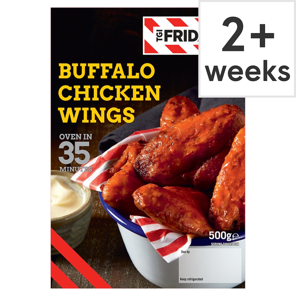 Tgi Fridays Buffalo Chicken Wings 500G