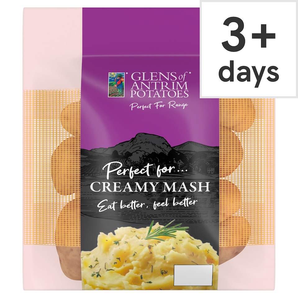 GLENS of ANTRIM potatoes Perfect for Creamy Mash 2kg