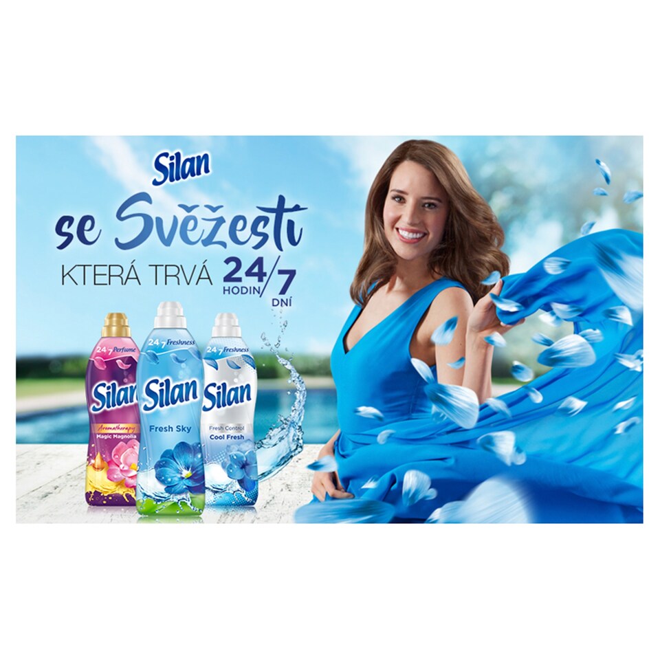 image 1 of Silan aviváž Fresh Sky 40 praní, 880ml