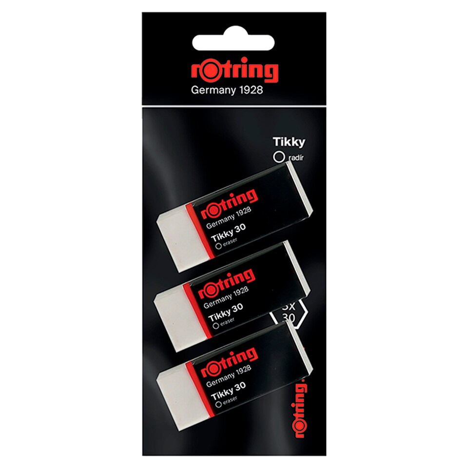 Rotring Tikky 30 radírgumi 3 db