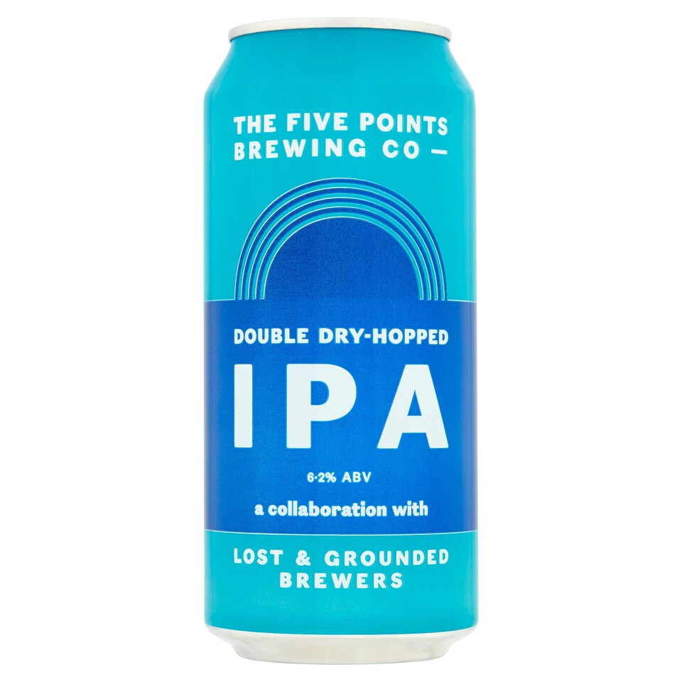 Fivepoints &Lost Grounded Double Dry Hopped 440Ml