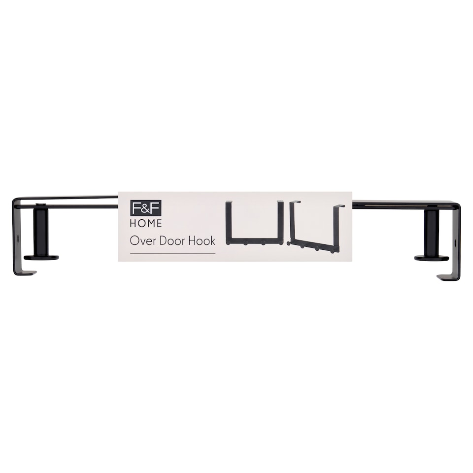 F&F Home Over Door Horizontal Hooks