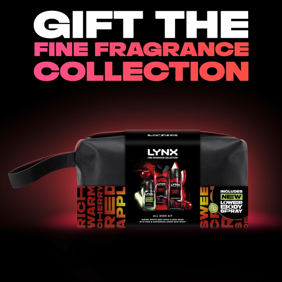 image 1 of Lynx Fine Fragrance Washbag Collection Gift Set