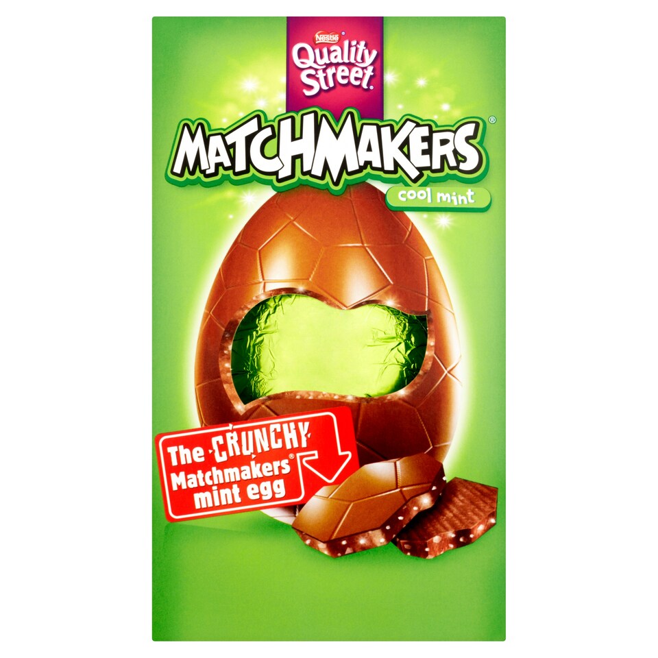 image 1 of Nestle Quality Street Matchmaker Mint Easter Egg 162G