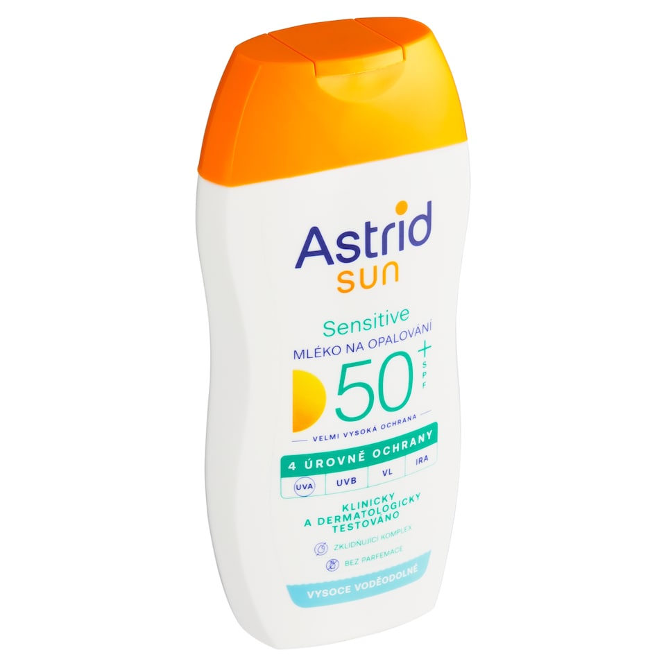 Astrid Sun Sensitive mléko na opalování SPF 50+ 150ml