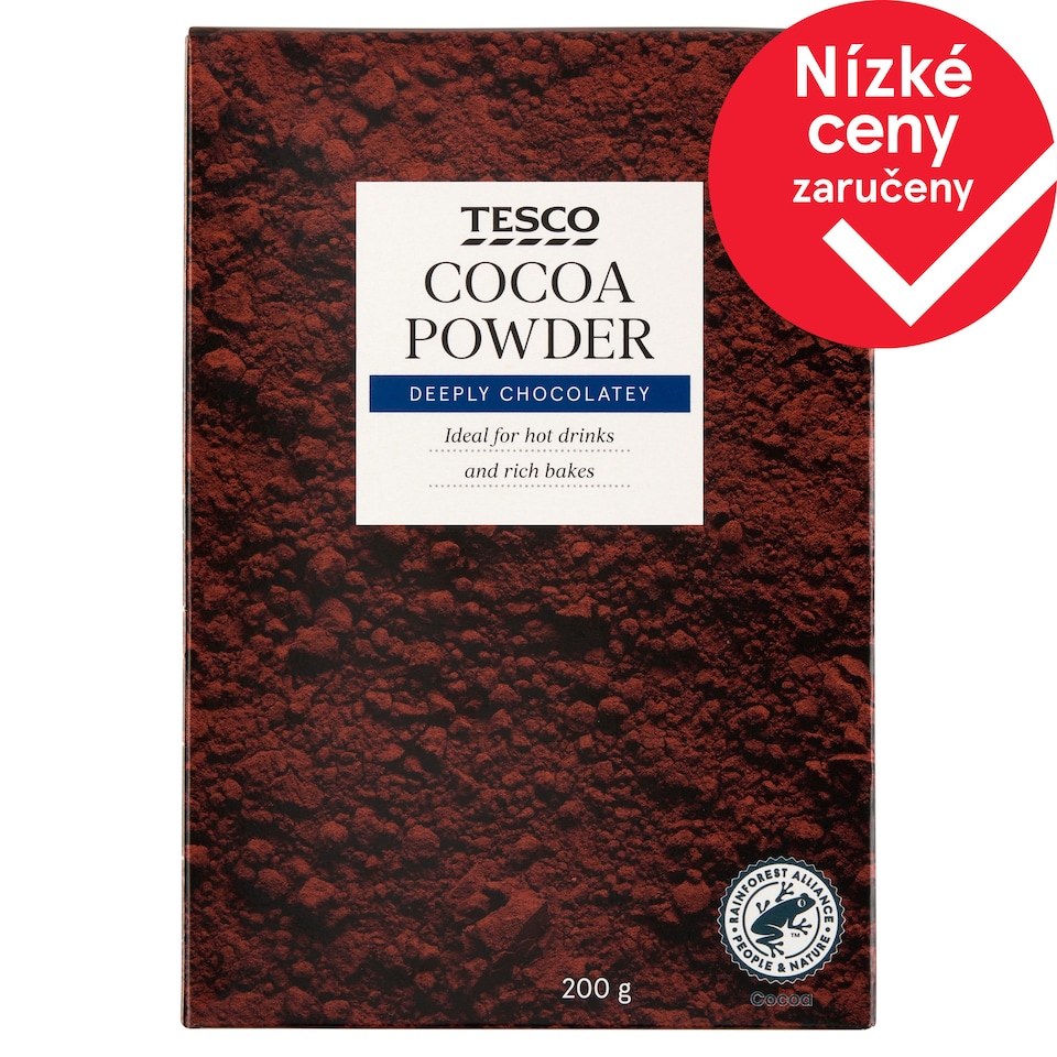 Tesco Reduced Fat Cocoa Powder 200g