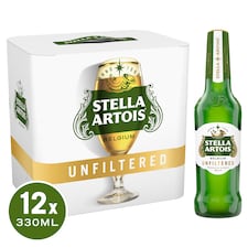 Stella Artois Unfiltered Lager 12 X 330Ml