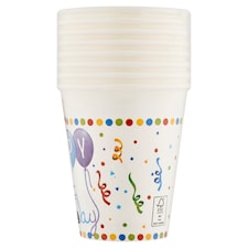 Decorata Party papírpohár 200 ml-es 8 db