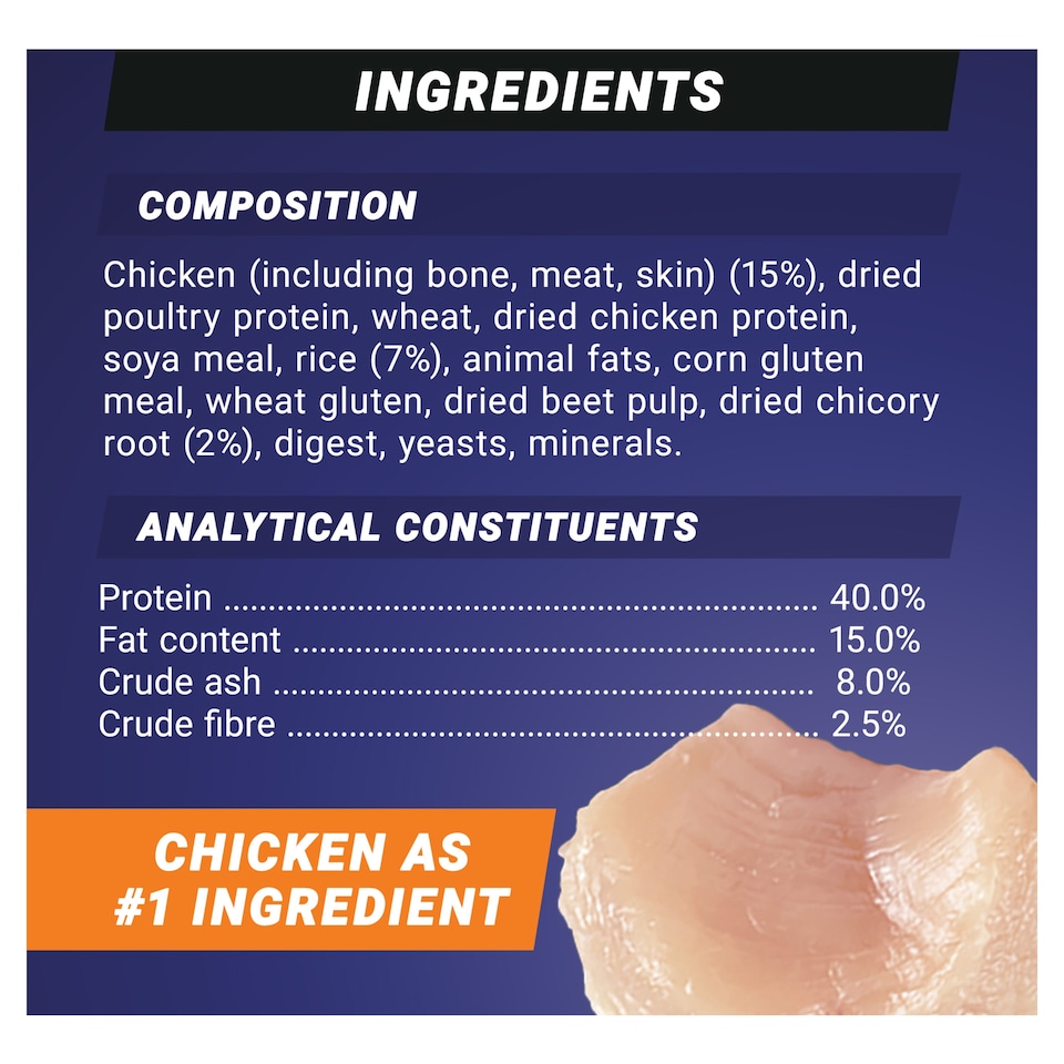 image 1 of PURINA ONE High Protein Chicken Adult Cat Food 650g