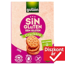 Gullón gluténmentes sós keksz 200 g