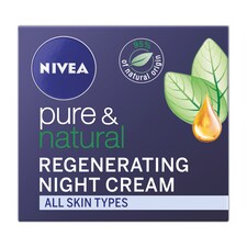 Nivea Pure & Natural Night Cream 50Ml