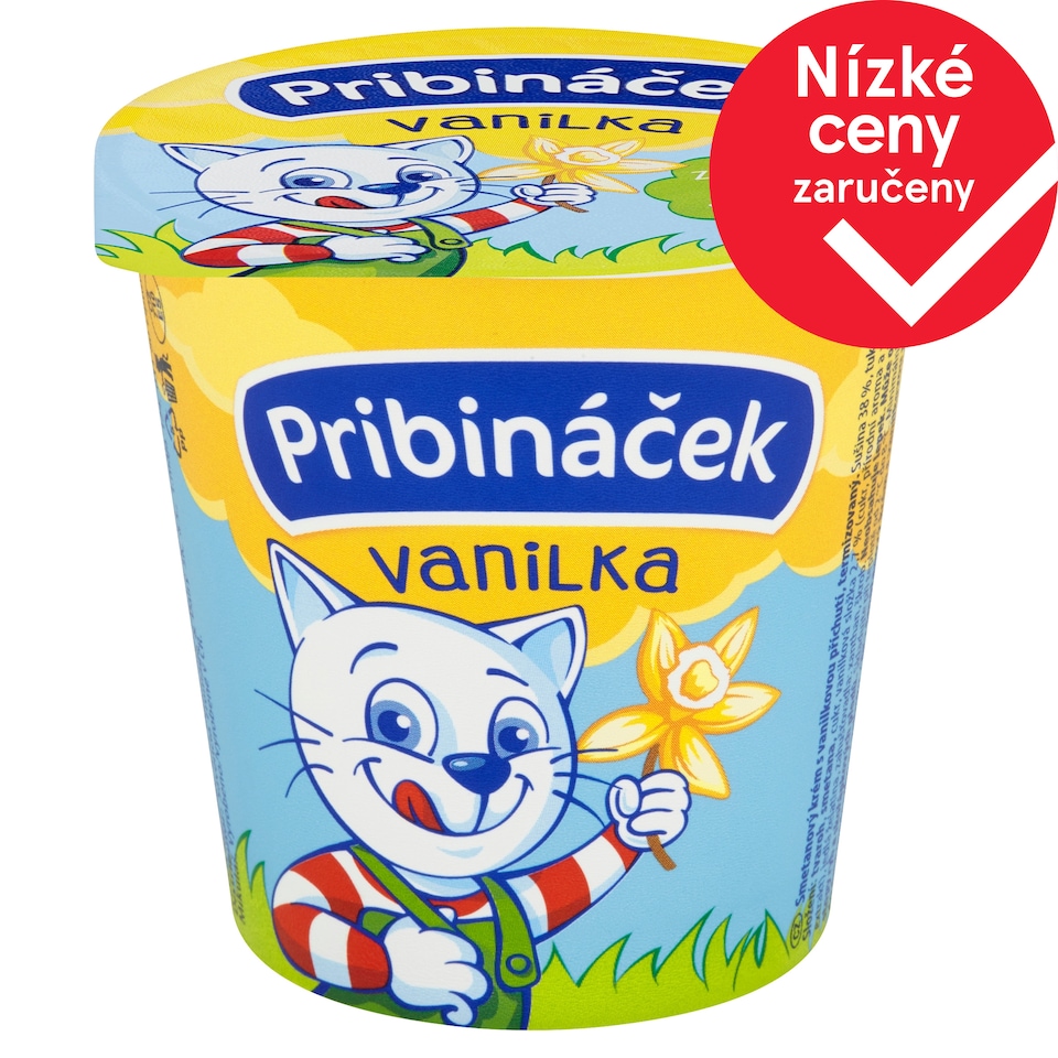Pribináček s vanilkovou příchutí 125g