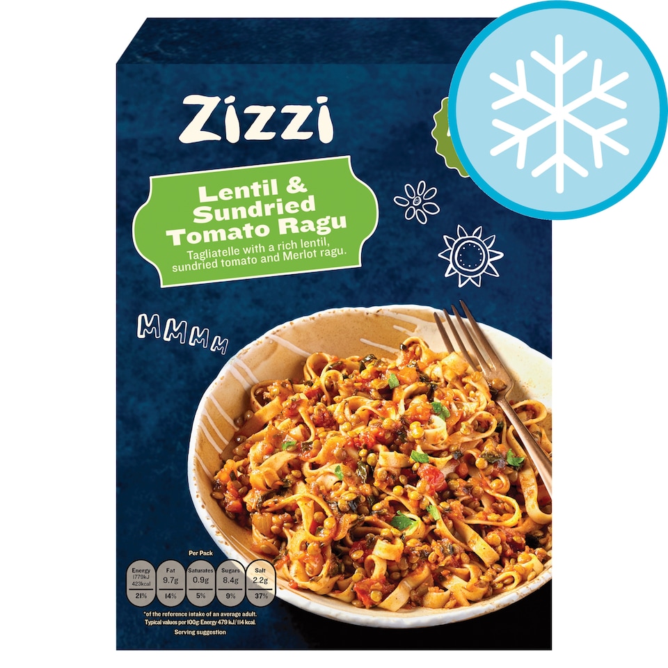 image 1 of Zizzi Lentil & Sundried Tomato Ragu 400g