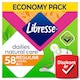 image 1 of Libresse Dailies Natural Care Regular Liners with Aloe Vera and Chamomile Extract 58 pcs