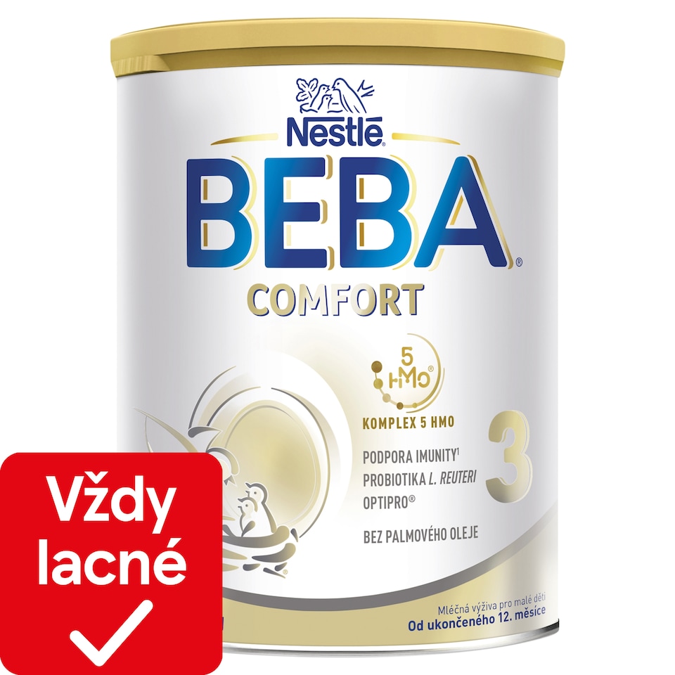 obrázok 1 z BEBA COMFORT 3, 5 HMO, mlieko pre malé deti, 800 g