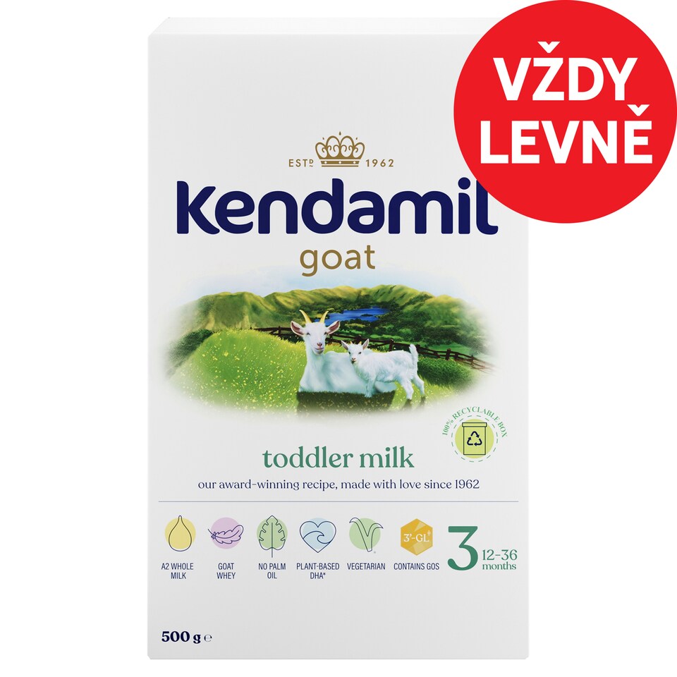 Kendamil Goat's Toddler Milk 3 500g