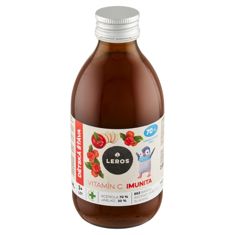 Leros Children's Juice Immunity Vitamin C 250 ml