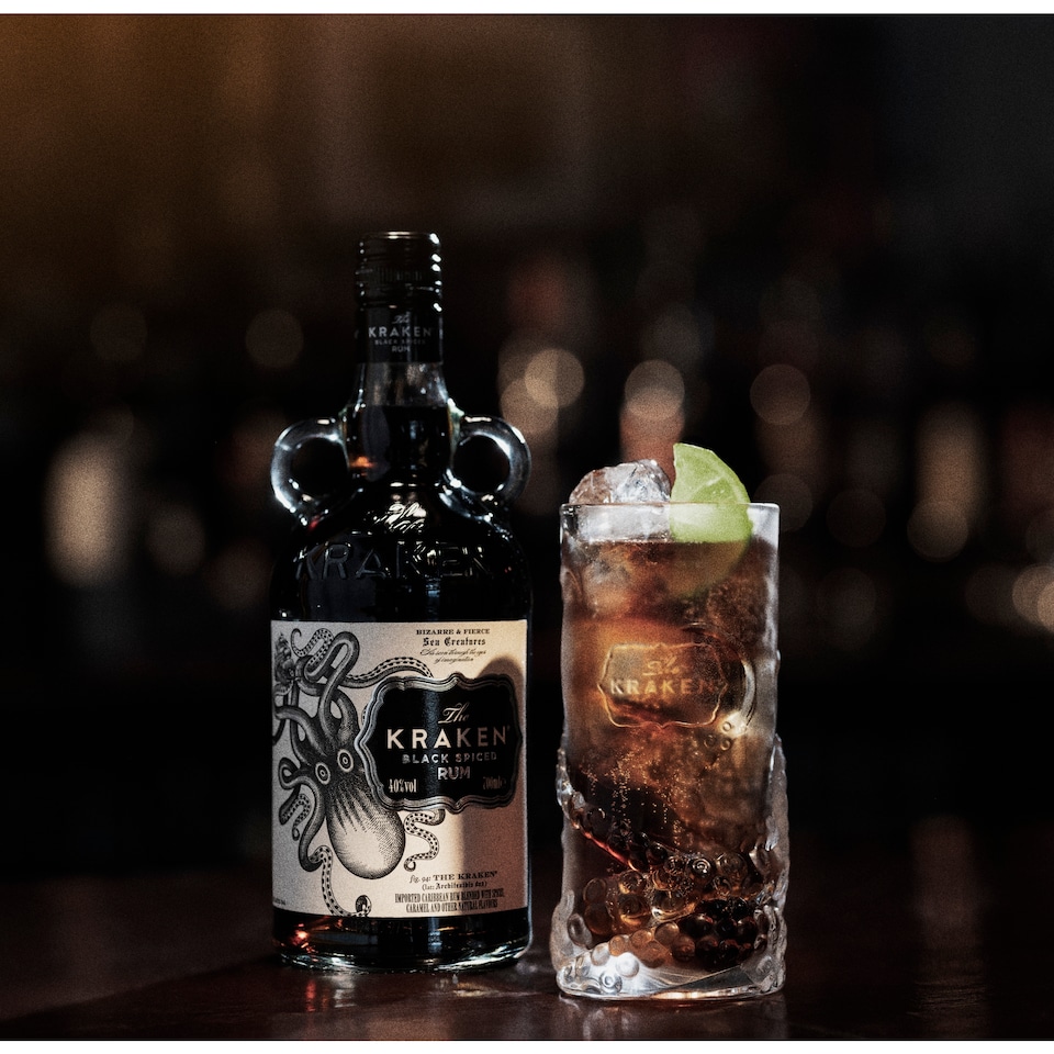 image 1 of The Kraken Black Spiced Rum 1L
