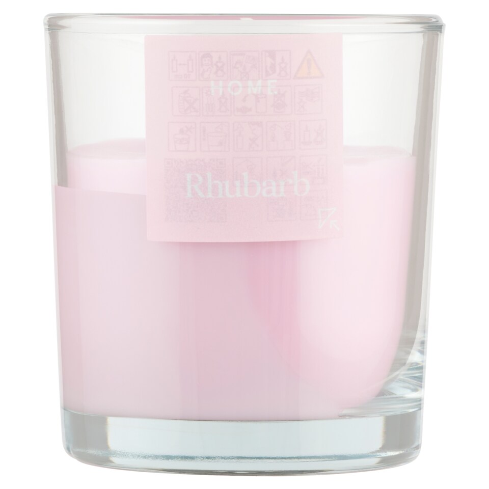 Tesco Home Rhubarb vonná sviečka 95 g