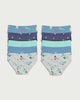 image 1 of F&F Boys 10-Pack Pure Cotton Crocodile Print Briefs in Multi
