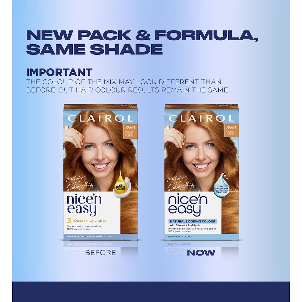 image 1 of Clairol Nice ‘N Easy Light Golden Blonde 9G Hair Dye