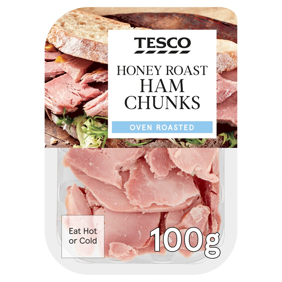 Tesco Honey Roast Ham Chunks 180G