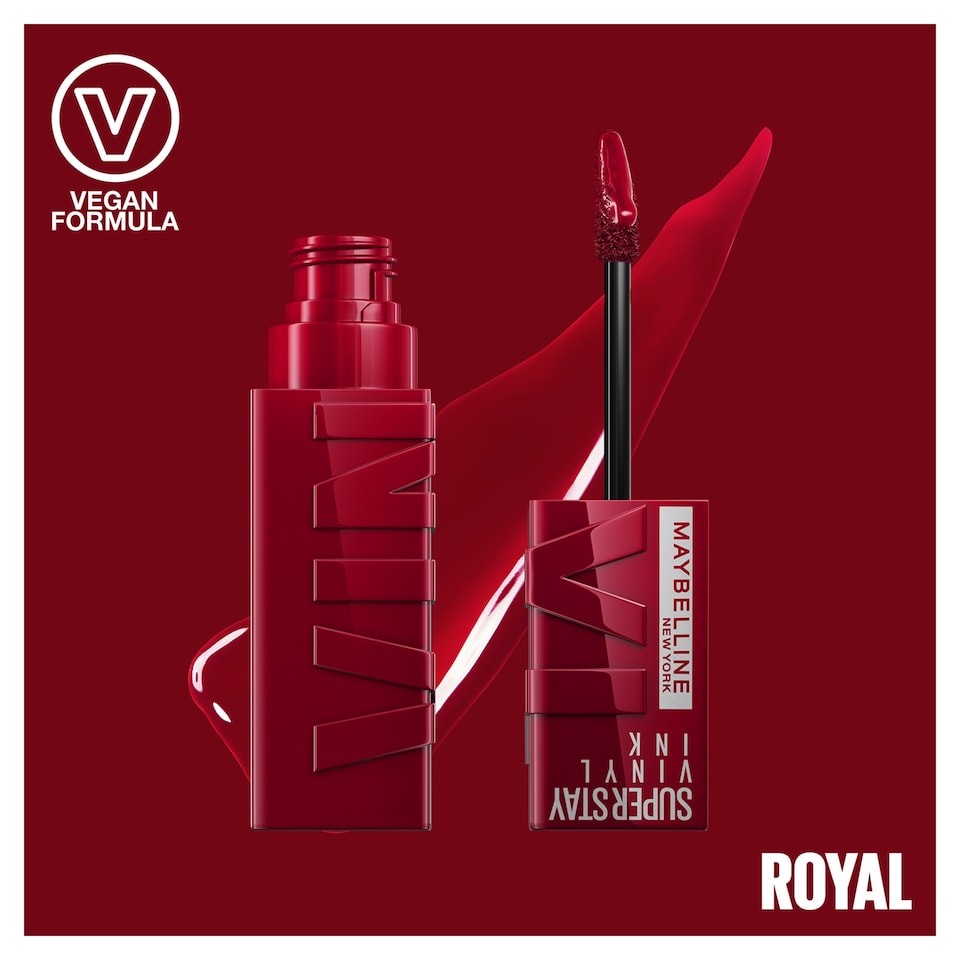 image 1 of Maybelline Superstay Vinyl Ink No 55 Royal