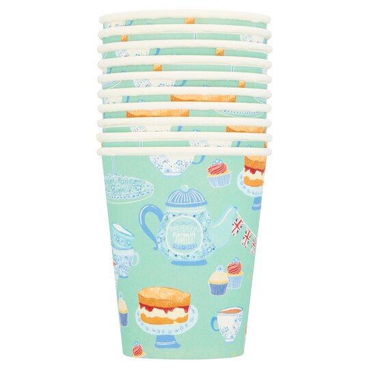 Tesco Afternoon Tea Cup 10 Pack Tesco Groceries