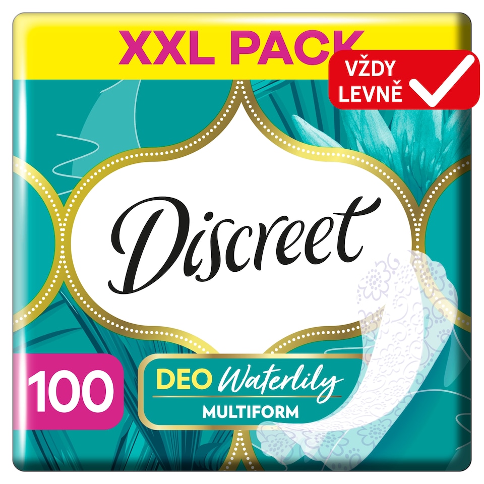 Obrázek 1 pro produkt Intimky Discreet Prodyšné intimky Multiform Intimky Waterlily