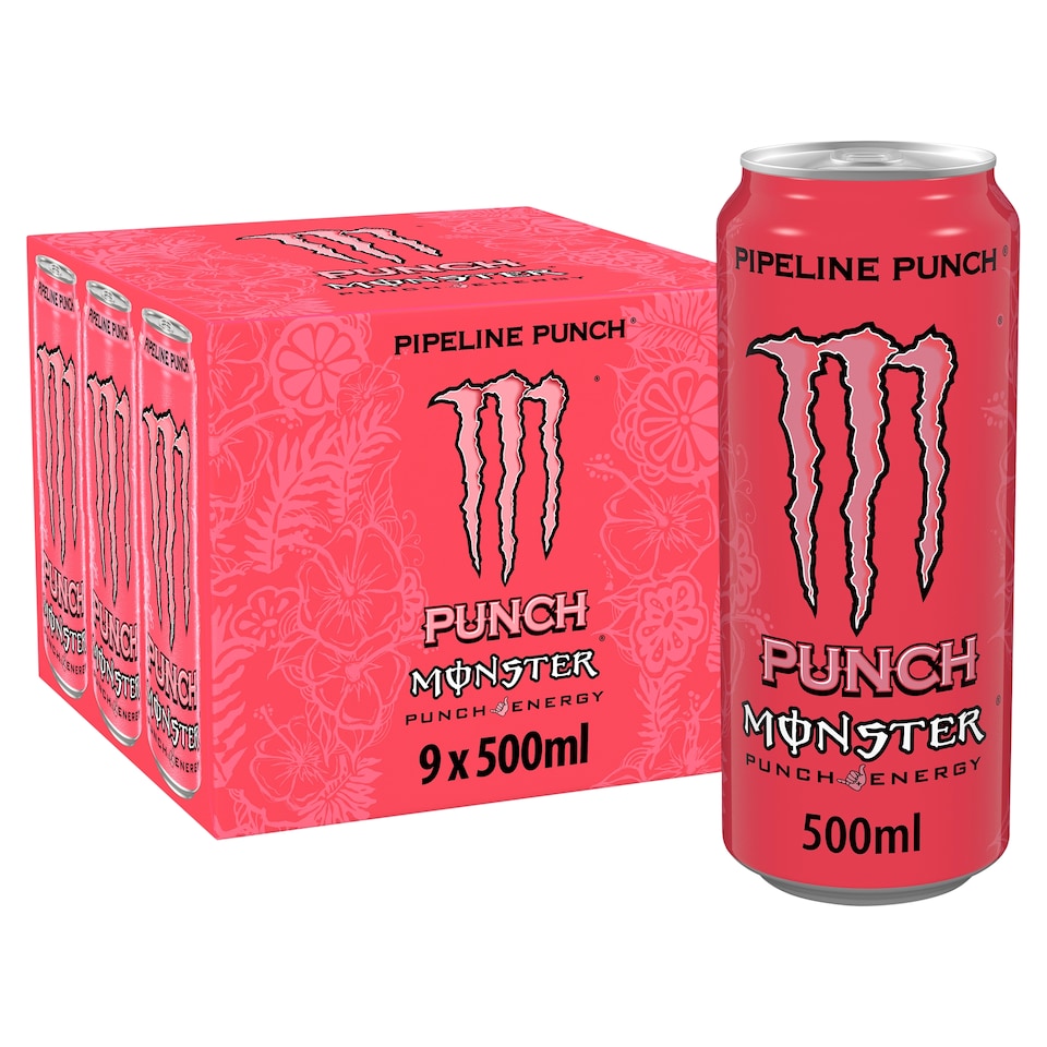 image 1 of Monster Pipeline Punch 9x500ml