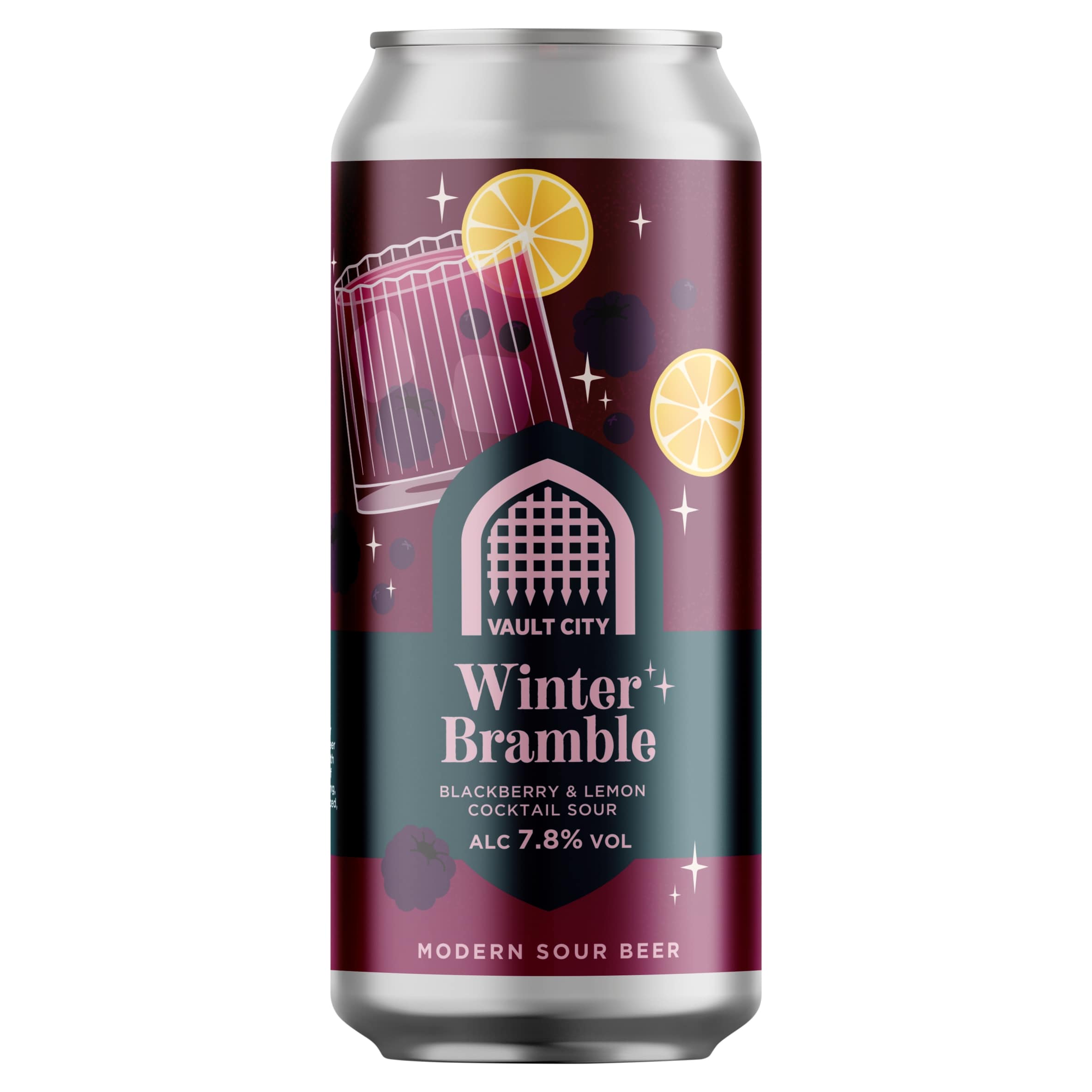 Vault City Winter Bramble Sour Beer 440ml