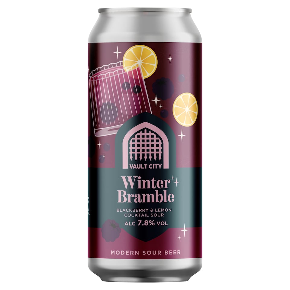 Vault City Winter Bramble Sour Beer 440ml