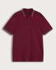 image 4 of F&F Cotton Rich Regular Fit Short Sleeved Polo Shirt in Purple