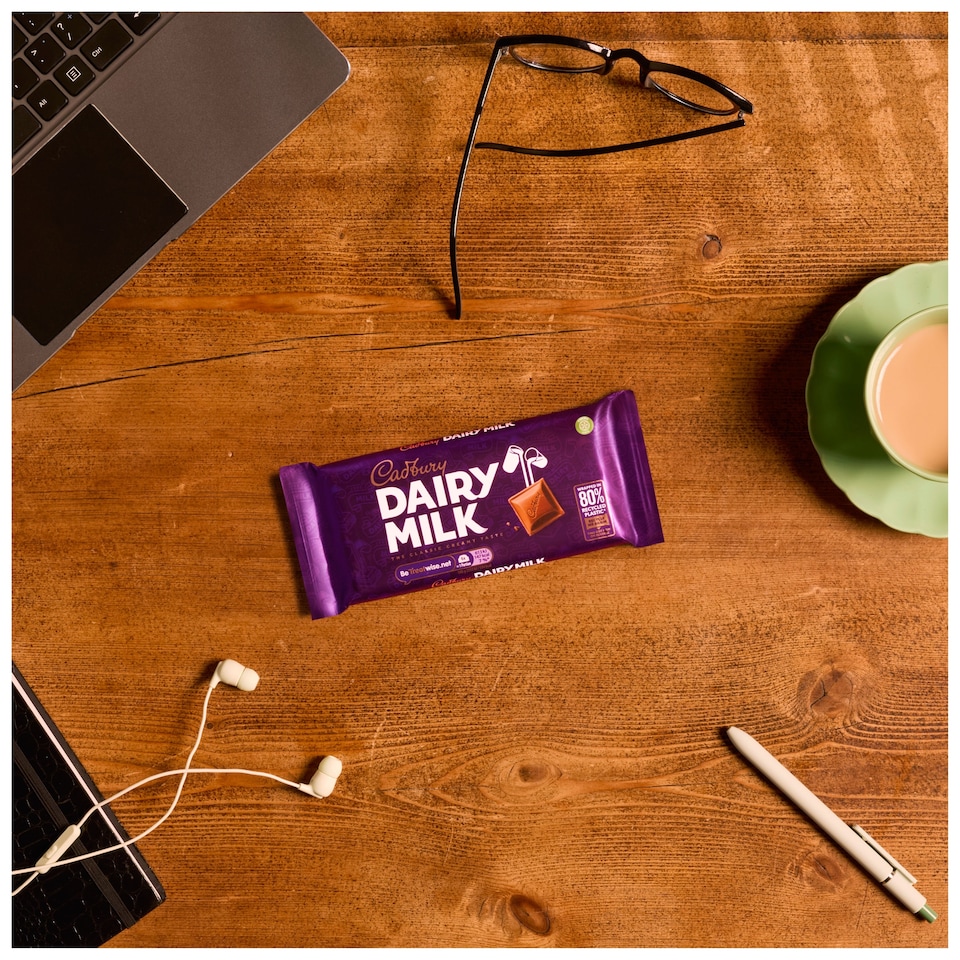 image 1 of Cadbury Dairy Milk Chocolate Bar 110g