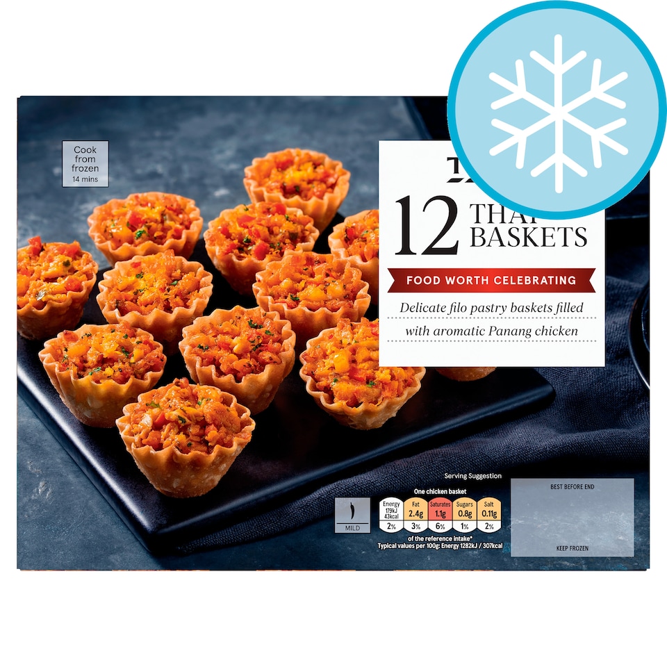 Tesco Thai Baskets 12 Pack 180g