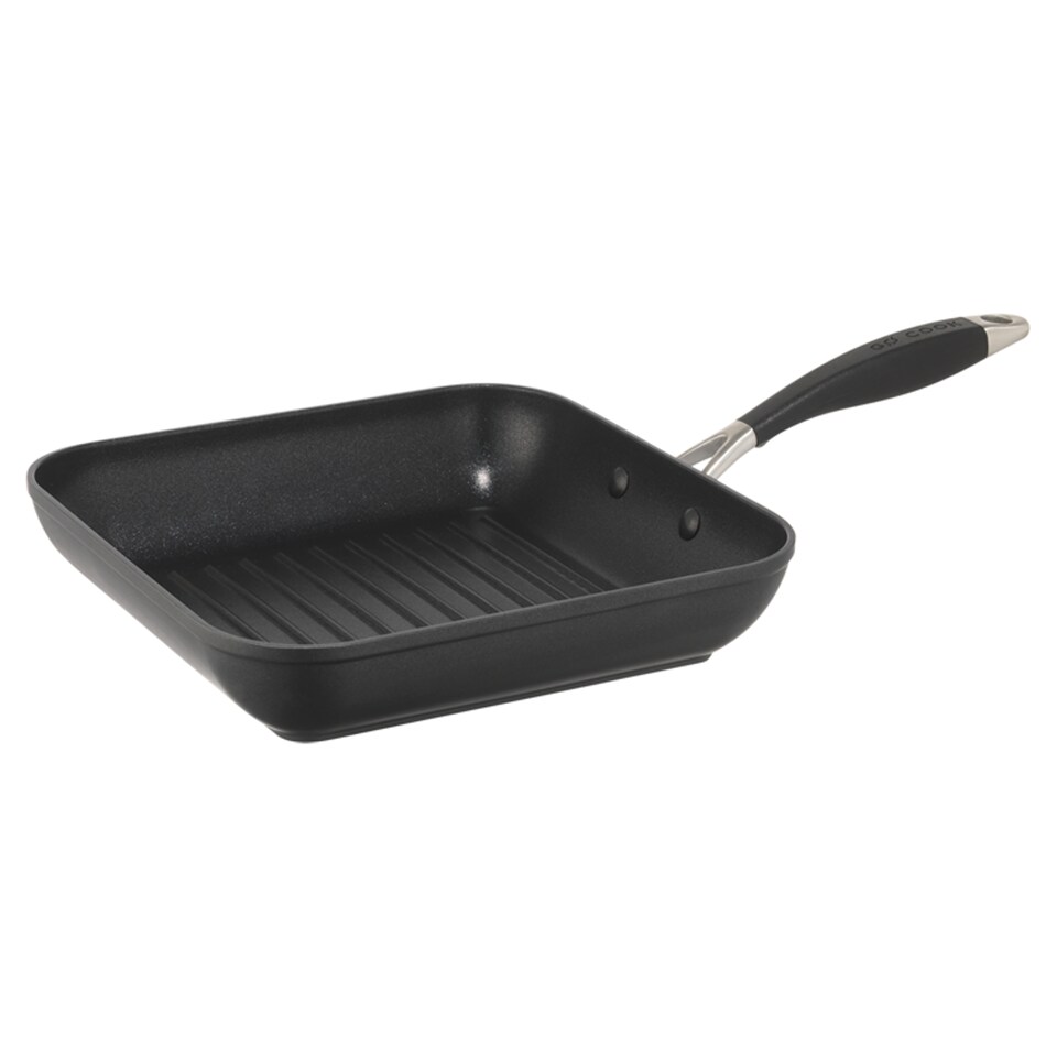Go Cook Forged Aluminium Grill Pan 24Cm