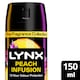 image 1 of Lynx Fine Fragrance Collection Deodorant Bodyspray Peach Infusion 150ml