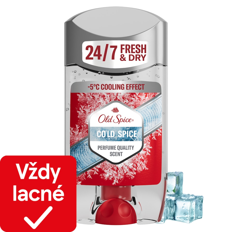 obrázok 1 z Old Spice Cold Spice Pánsky Priezračný Gélový Antiperspirant 70 ml