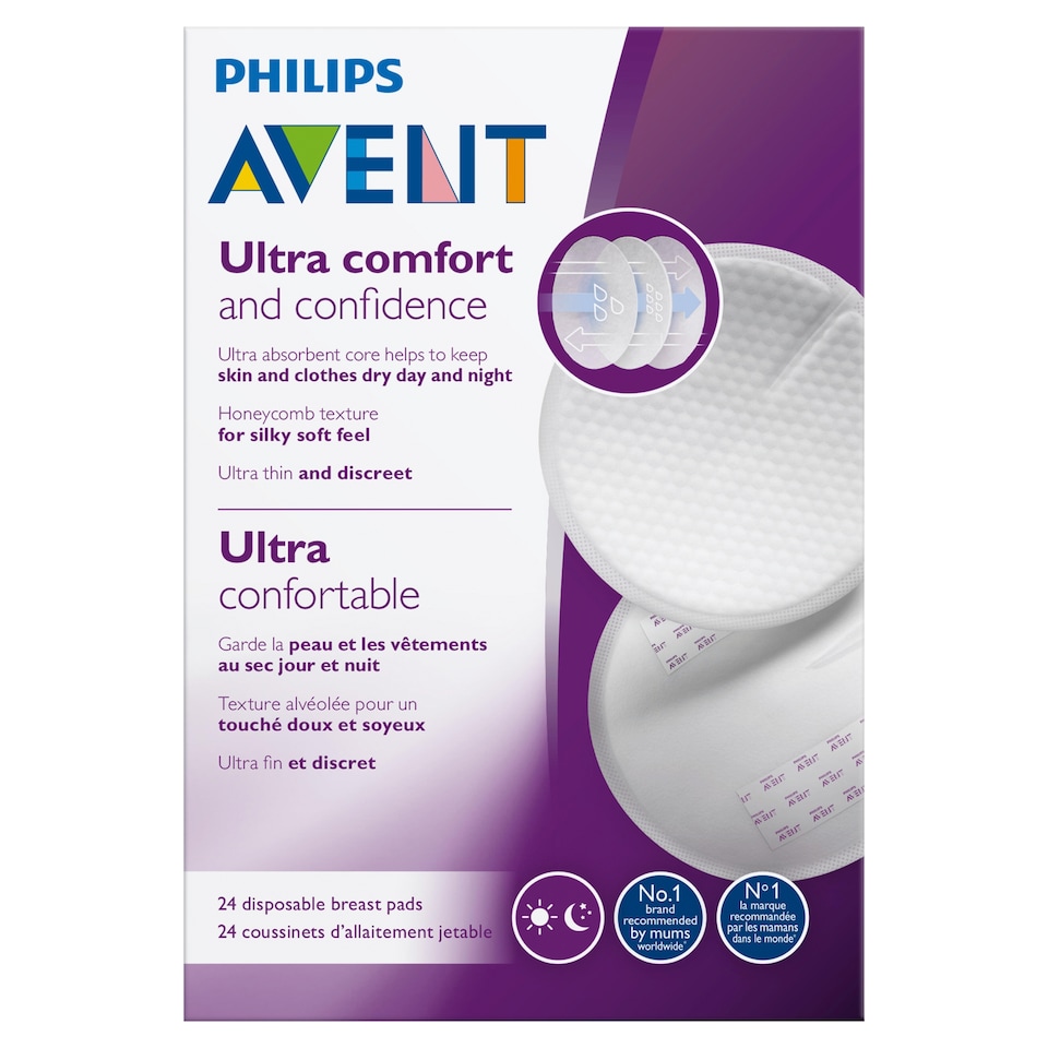 image 1 of Philips Avent Disposable Breast Pads 24 pack