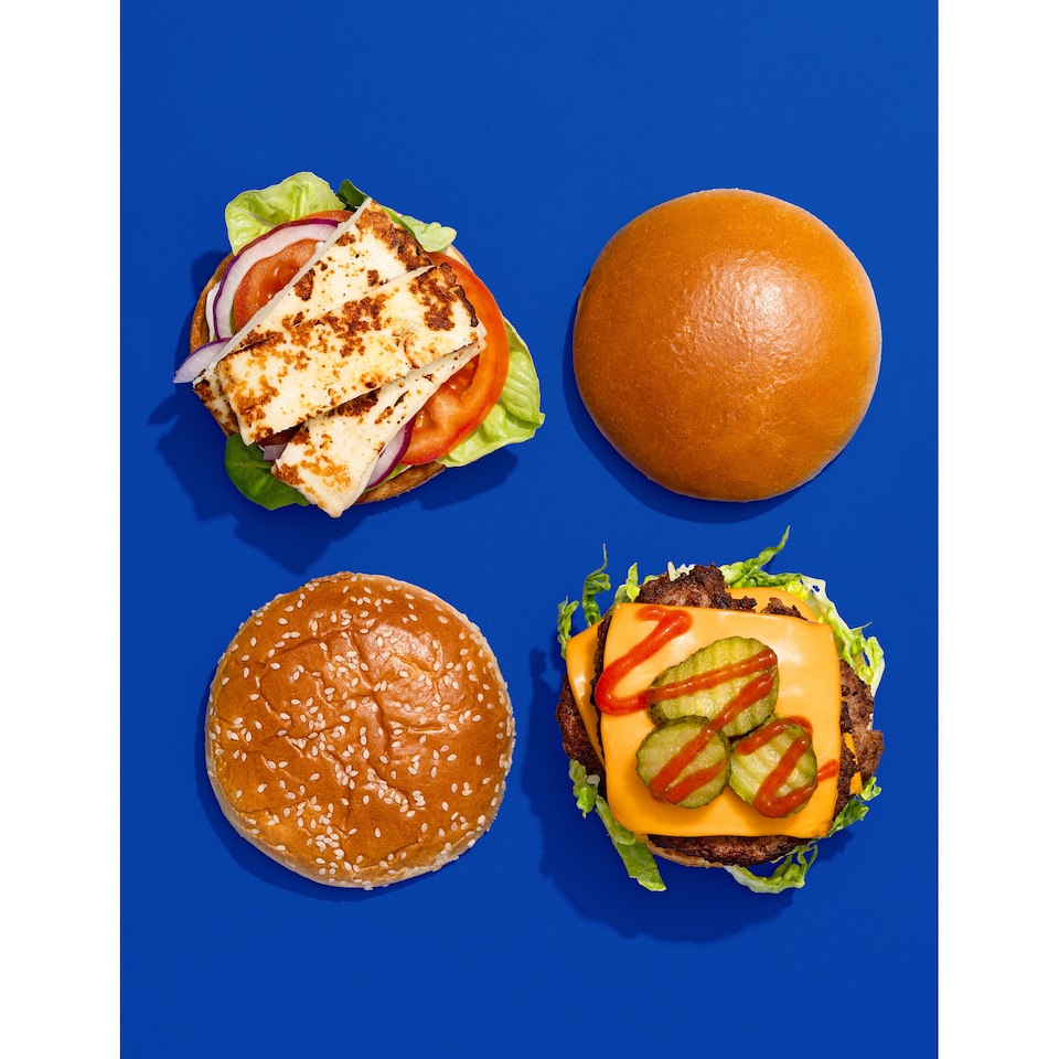 image 1 of New York Bakery The Original 4 Legendary Burger Potato Buns