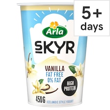 Arla Skyr Icelandic Style Yogurt - Vanilla 450g