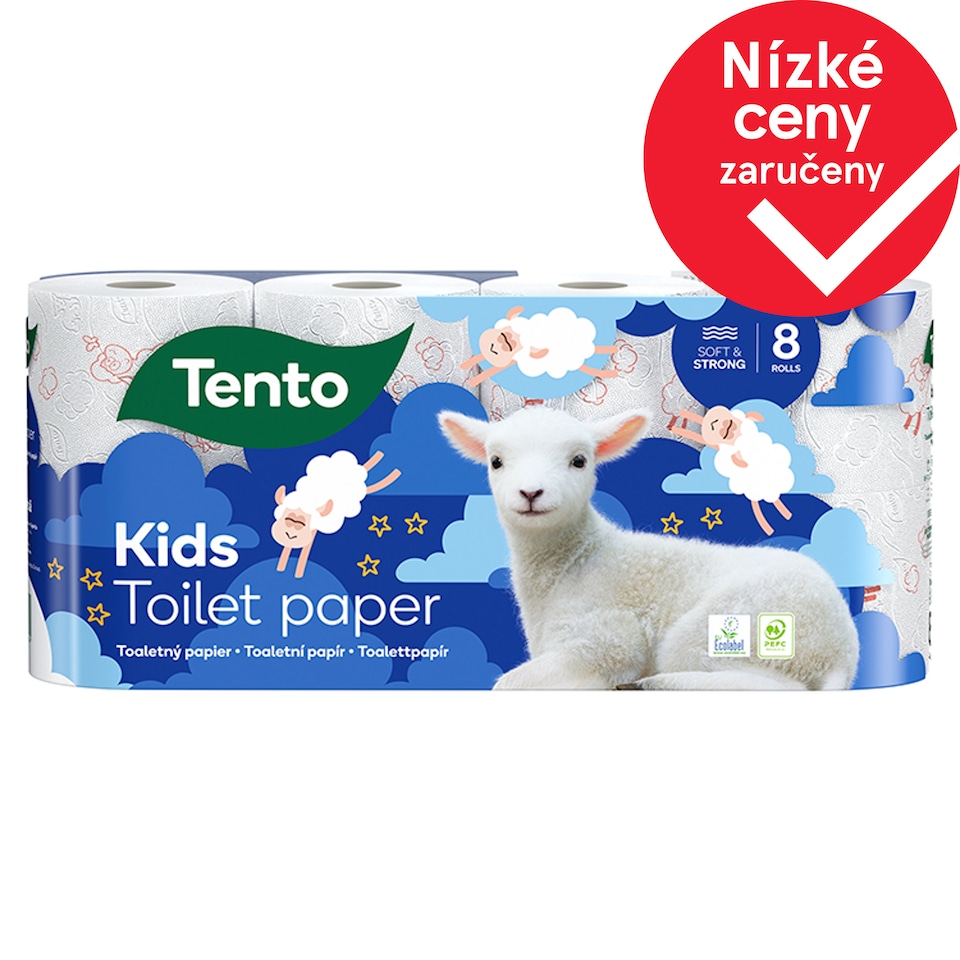 Tento Kids toaletní papír 8 rolí
