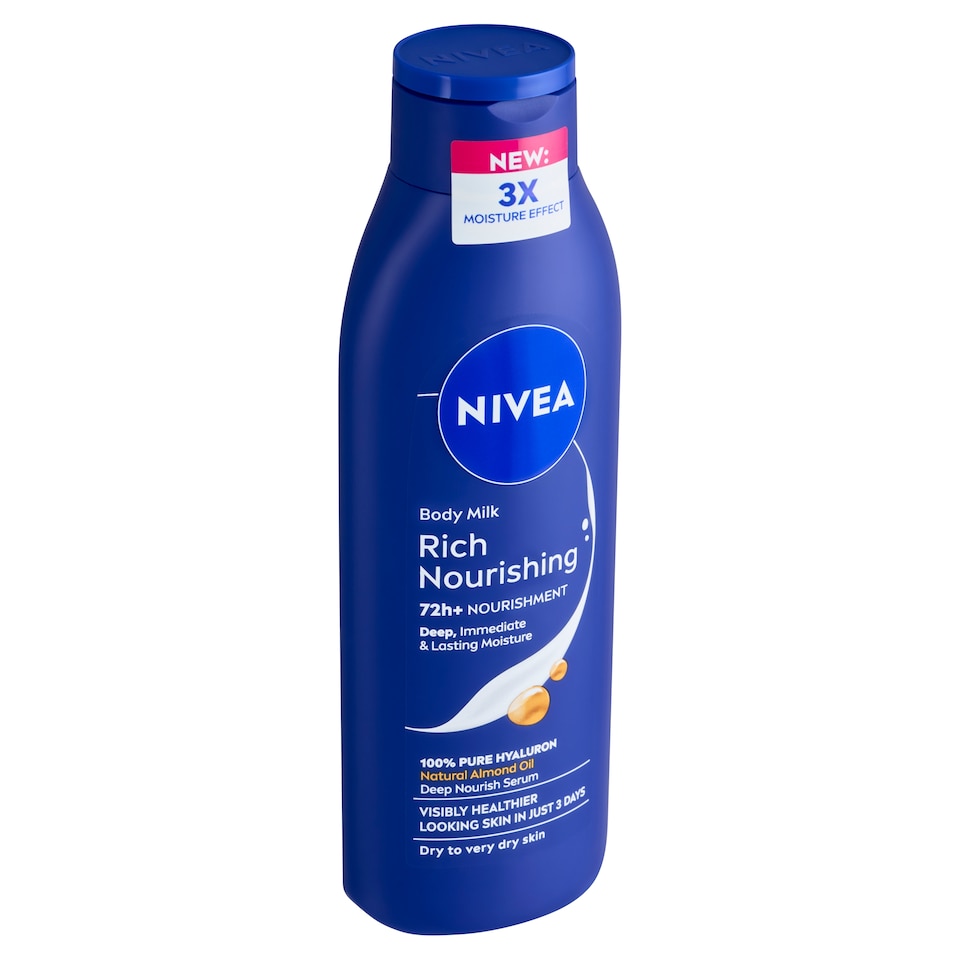 Obrázek 1 pro produkt Nivea Rich Nourishing Výživné tělové mléko 250ml
