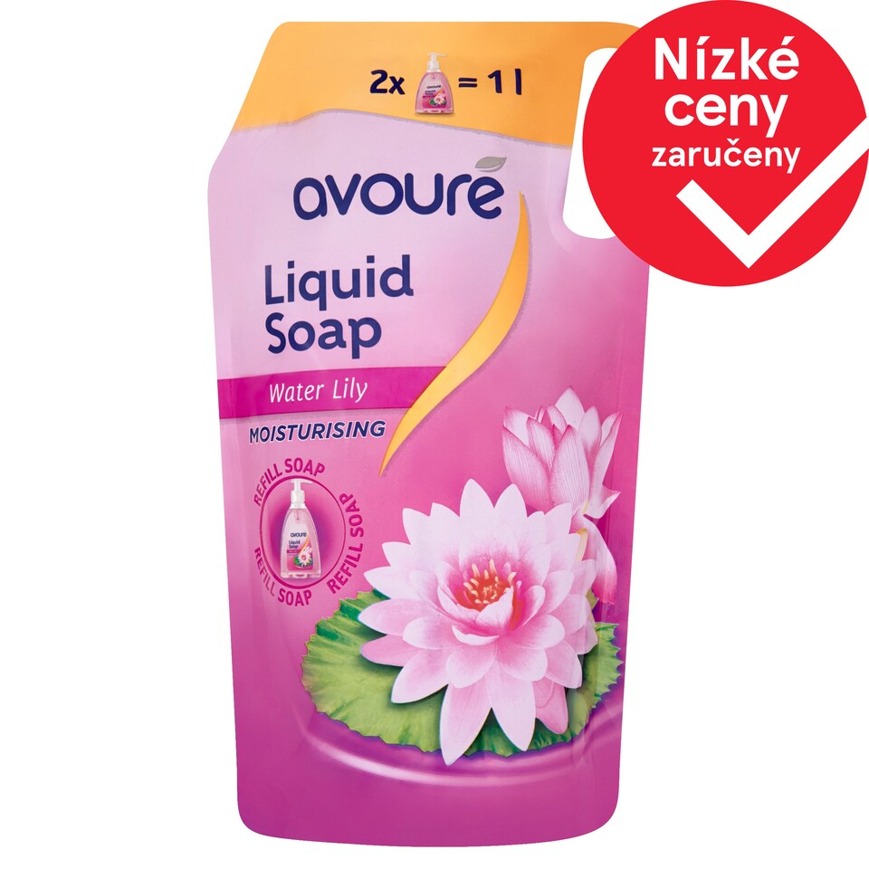 Avouré Water lily tekuté mýdlo 1l