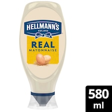 Hellmann's Real Mayonnaise Squeezy 580ml